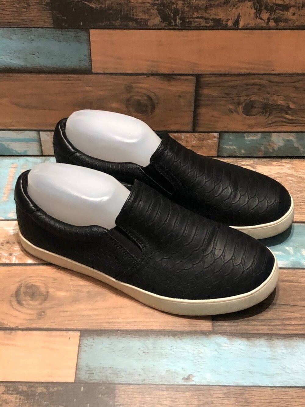Dr. Scholl's Madison Loafers Black Slip On Flats Women's Size 8 W